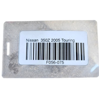2003-2007 Nissan 350Z VQ35DE A/C Low Pressure Suction Return Hose 92480-CD000, F056, OEM, 2003, 2004, 2005, 2006, 2007