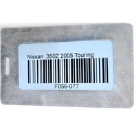 2003-2007 Nissan 350Z Radiator Core Support Side Panel Right/Passenger, 62520-CD000, F056, OEM, 2003, 2004, 2005, 2006, 2007