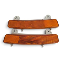 2003-2006 Nissan 350Z Coupe Bumper Corner Marker Light Lamp, Left/Right Set, F056, OEM, 2003, 2004, 2005, 2006