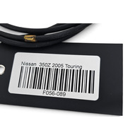 2003-2008 Nissan 350Z Hood Lid Release Latch Cable Wire 65620-CF00A, F056, OEM, 2003, 2004, 2005, 2006, 2007, 2008