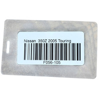 2003-2007 Nissan 350Z VQ35DE A/C High Pressure Discharge Hose 92490-CD00B, F056, OEM, 2003, 2004, 2005, 2006, 2007