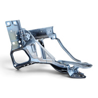 2003-2007 Nissan 350Z Radiator Core Support Side Panel Left/Driver 62521-CD000, F056, OEM, 2003, 2004, 2005, 2006, 2007