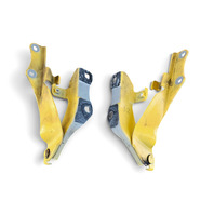 2003-2008 Nissan 350Z Hood Hinge Left/Right Set Yellow 65400-CD70A, F056, OEM, 2003, 2004, 2005, 2006, 2007, 2008