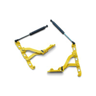 2004-2009 Nissan 350Z Convertible Trunk Lid Hinge Lift Support Set Left/Right, 84401-CE400, 84400-CE400, F056, OEM, 2004, 2005, 2006, 2007, 2008, 2009