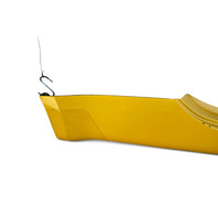 2003-2008 Nissan 350Z Rocker Panel Molding Right/Passenger Yellow, 76850-CD025, F056, 2003, OEM, 2004, 2005, 2006, 2007, 2008