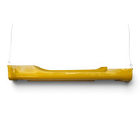 2003-2008 Nissan 350Z Rocker Panel Molding Right/Passenger Yellow, 76850-CD025, F056, 2003, OEM, 2004, 2005, 2006, 2007, 2008