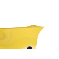 2003-2008 Nissan 350Z Front Left/Driver Fender Yellow, FCA01-CD0MA, F056, OEM, 2003, 2004, 2005, 2006, 2007, 2008