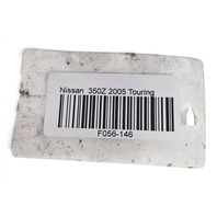 2004-2009 Nissan 350Z Convertible Roof Storage Lid Lift Motor Left/Driver 97295-CE420, F056, OEM, 2004, 2005, 2006, 2007, 2008, 2009