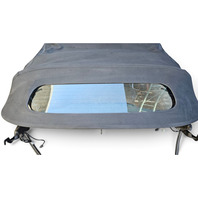 2003-2008 Nissan 350Z Convertible Soft Top Roof Assembly W/ Frame Rear Glass Black 97003-CE42A, F056, OEM, 2003, 2004, 2005, 2006, 2007, 2008