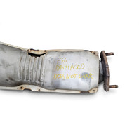 2003-2007 Nissan 350Z Left Exhaust Muffler Pipe Upper Converter (DAMAGED) 208B3-AC325, F056, OEM, 2003, 2004, 2005, 2006, 2007