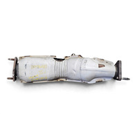 2003-2007 Nissan 350Z Right Exhaust Muffler Pipe Upper Converter (DAMAGED) 208B2-AC325, F056, OEM, 2003, 2004, 2005, 2006, 2007