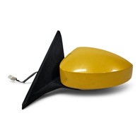 2003-2008 Nissan 350Z Side View Mirror Left/Driver Yellow, K6302-CD060, F056, OEM, 2003, 2004, 2005, 2006, 2007, 2008