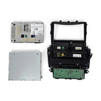 2015-2019 Infiniti Q50 Bose Radio CD Player Display Screen Climate Control Panel Set 28330-4HB4A, F057, OEM, 2015, 2016, 2017, 2018, 2019