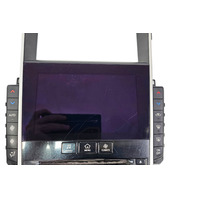 2015-2019 Infiniti Q50 Bose Radio CD Player Display Screen Climate Control Panel Set 28330-4HB4A, F057, OEM, 2015, 2016, 2017, 2018, 2019