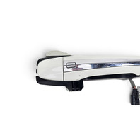 2015-2023 Infiniti Q50 Front Right/Passenger Exterior Door Handle White, 80640-4GA9A, F057, OEM, 2015, 2016, 2017, 2018, 2019, 2020, 2021, 2022, 2023