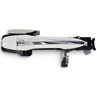 2015-2023 Infiniti Q50 Front Right/Passenger Exterior Door Handle White, 80640-4GA9A, F057, OEM, 2015, 2016, 2017, 2018, 2019, 2020, 2021, 2022, 2023