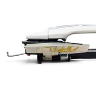 2015-2023 Infiniti Q50 Front Left/Driver Exterior Door Handle White 80641-4GA9A, F057, OEM, 2015, 2016, 2017, 2018, 2019, 2020, 2021, 2022, 2023
