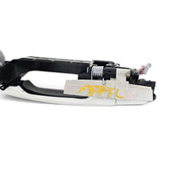 2015-2023 Infiniti Q50 Front Left/Driver Exterior Door Handle White 80641-4GA9A, F057, OEM, 2015, 2016, 2017, 2018, 2019, 2020, 2021, 2022, 2023