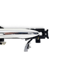 2015-2023 Infiniti Q50 Front Left/Driver Exterior Door Handle White 80641-4GA9A, F057, OEM, 2015, 2016, 2017, 2018, 2019, 2020, 2021, 2022, 2023