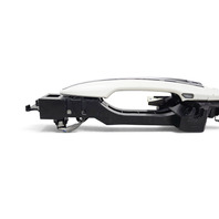 2015-2023 Infiniti Q50 Front Left/Driver Exterior Door Handle White 80641-4GA9A, F057, OEM, 2015, 2016, 2017, 2018, 2019, 2020, 2021, 2022, 2023