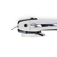 2015-2023 Infiniti Q50 Front Left/Driver Exterior Door Handle White 80641-4GA9A, F057, OEM, 2015, 2016, 2017, 2018, 2019, 2020, 2021, 2022, 2023