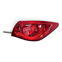 2015-2018 Infiniti Q50 Quarter Tail Light Lamp, Rear Right/Passenger 26550-4HB0C, F057, OEM, 2015, 2016, 2017, 2018