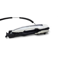 2015-2024 Infiniti Q50 Rear Right/Passenger Exterior Door Handle White, 82640-4GA9A, F057, OEM, 2015, 2016, 2017, 2018, 2019, 2020, 2021, 2022, 2023, 2024