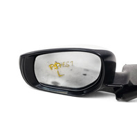 2014-2021 Infiniti Q50 Side View Mirror Left/Driver White, 96302-6HH0B, F057, OEM, 2014, 2015, 2016, 2017, 2018, 2019, 2020, 2021