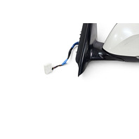 2014-2021 Infiniti Q50 Side View Mirror Left/Driver White, 96302-6HH0B, F057, OEM, 2014, 2015, 2016, 2017, 2018, 2019, 2020, 2021