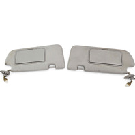 2014-2022 Infiniti Q50 Sun Visor Sunvisor Gray Left/Right Set (2), F057, OEM, 2014, 2015, 2016, 2017, 2018, 2019, 2020, 2021, 2022