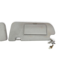 2014-2022 Infiniti Q50 Sun Visor Sunvisor Gray Left/Right Set (2), F057, OEM, 2014, 2015, 2016, 2017, 2018, 2019, 2020, 2021, 2022