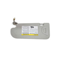 2014-2022 Infiniti Q50 Sun Visor Sunvisor Gray Left/Right Set (2), F057, OEM, 2014, 2015, 2016, 2017, 2018, 2019, 2020, 2021, 2022