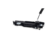 2015-2024 Infiniti Q50 Rear Left/Driver Exterior Door Handle White, 82640-4GA9A, F057, OEM, 2015, 2016, 2017, 2018, 2019, 2020, 2021, 2022, 2023, 2024