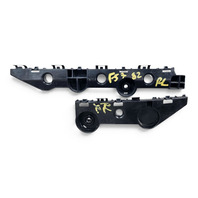 2014-2024 Infiniti Q50 Rear/Left Bumper Upper Lower Bracket Retainer Set 85221-4GA0A, 85225-4GA0A, F057, OEM, 2014, 2015, 2016, 2017, 2018, 2019, 2020, 2021, 2022, 2023, 2024