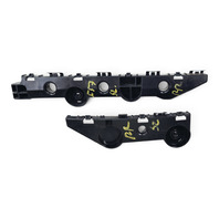 2014-2024 Infiniti Q50 Rear/Right Bumper Upper Lower Bracket Retainer Set 85220-4GA0A, 85224-4GA0A, F057, OEM, 2014, 2015, 2016, 2017, 2018, 2019, 2020, 2021, 2022, 2023, 2024