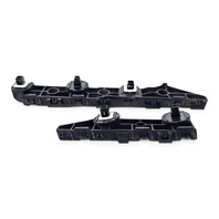 2014-2024 Infiniti Q50 Rear/Right Bumper Upper Lower Bracket Retainer Set 85220-4GA0A, 85224-4GA0A, F057, OEM, 2014, 2015, 2016, 2017, 2018, 2019, 2020, 2021, 2022, 2023, 2024