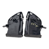 2014-2019 Infiniti Q50  Front Left/Driver Right/passenger Air Vent Black Set, F057, OEM, 2014, 2015, 2016, 2017, 2018, 2019