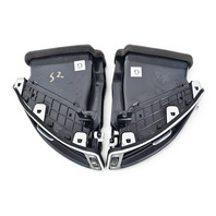 2014-2019 Infiniti Q50  Front Left/Driver Right/passenger Air Vent Black Set, F057, OEM, 2014, 2015, 2016, 2017, 2018, 2019