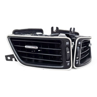 2014-2019 Infiniti Q50  Front Left/Driver Right/passenger Air Vent Black Set, F057, OEM, 2014, 2015, 2016, 2017, 2018, 2019