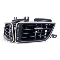 2014-2019 Infiniti Q50  Front Left/Driver Right/passenger Air Vent Black Set, F057, OEM, 2014, 2015, 2016, 2017, 2018, 2019