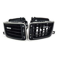 2014-2019 Infiniti Q50  Front Left/Driver Right/passenger Air Vent Black Set, F057, OEM, 2014, 2015, 2016, 2017, 2018, 2019