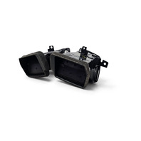 2014-2019 Infiniti Q50  Front Left/Driver Right/passenger Air Vent Black Set, F057, OEM, 2014, 2015, 2016, 2017, 2018, 2019
