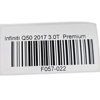 2014-2024 Infiniti Q50 Hybrid Front Left/Driver Seat Belt Buckle, 86842-4GA0A, F057, OEM, 2014, 2015, 2016, 2017, 2018, 2019, 2020, 2021, 2022, 2023, 2024