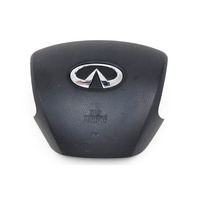 2015-2018 Infiniti Q50 20 Driver Wheel Module Black K8510-4HK0A, F057, OEM, 2015, 2016, 2017, 2018, 2020