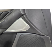 2016-2018 Infiniti Q50 Front Left Door Panel Black, 80901-6HE0A, F057, OEM, 2016, 2017, 2018