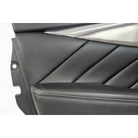 2016-2018 Infiniti Q50 Front Left Door Panel Black, 80901-6HE0A, F057, OEM, 2016, 2017, 2018