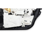 2016-2018 Infiniti Q50 Front Left Door Panel Black, 80901-6HE0A, F057, OEM, 2016, 2017, 2018