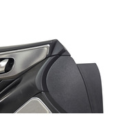 2016-2018 Infiniti Q50 Front Left Door Panel Black, 80901-6HE0A, F057, OEM, 2016, 2017, 2018