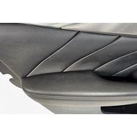 2016-2018 Infiniti Q50 Front Left Door Panel Black, 80901-6HE0A, F057, OEM, 2016, 2017, 2018