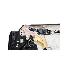 2016-2018 Infiniti Q50 Front Left Door Panel Black, 80901-6HE0A, F057, OEM, 2016, 2017, 2018